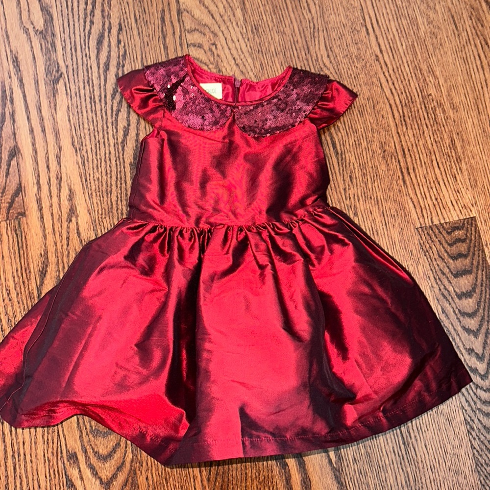 Red Isobella & Chloe dress- size 3T